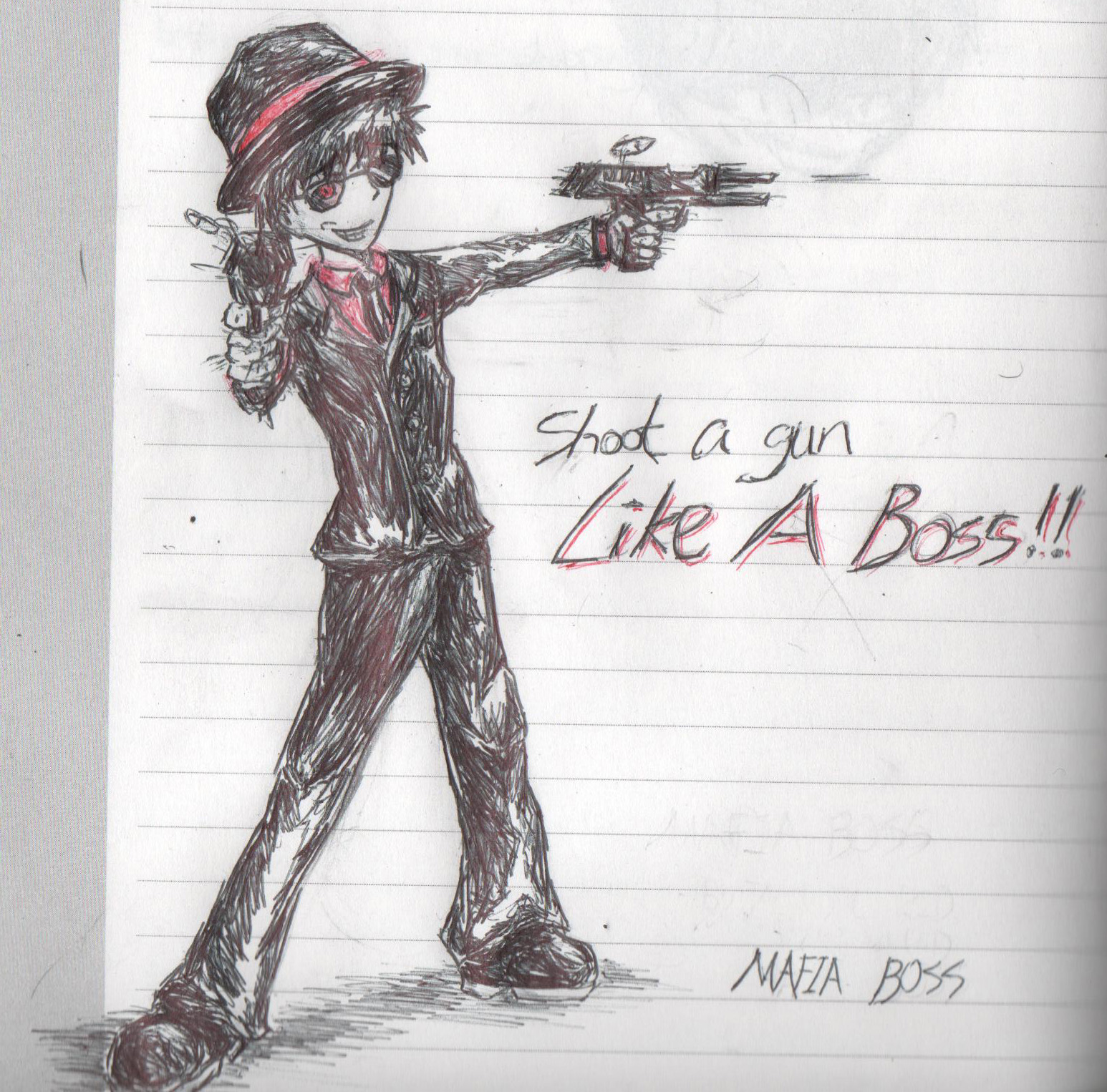 Shoot a gun!(Like A Boss!)