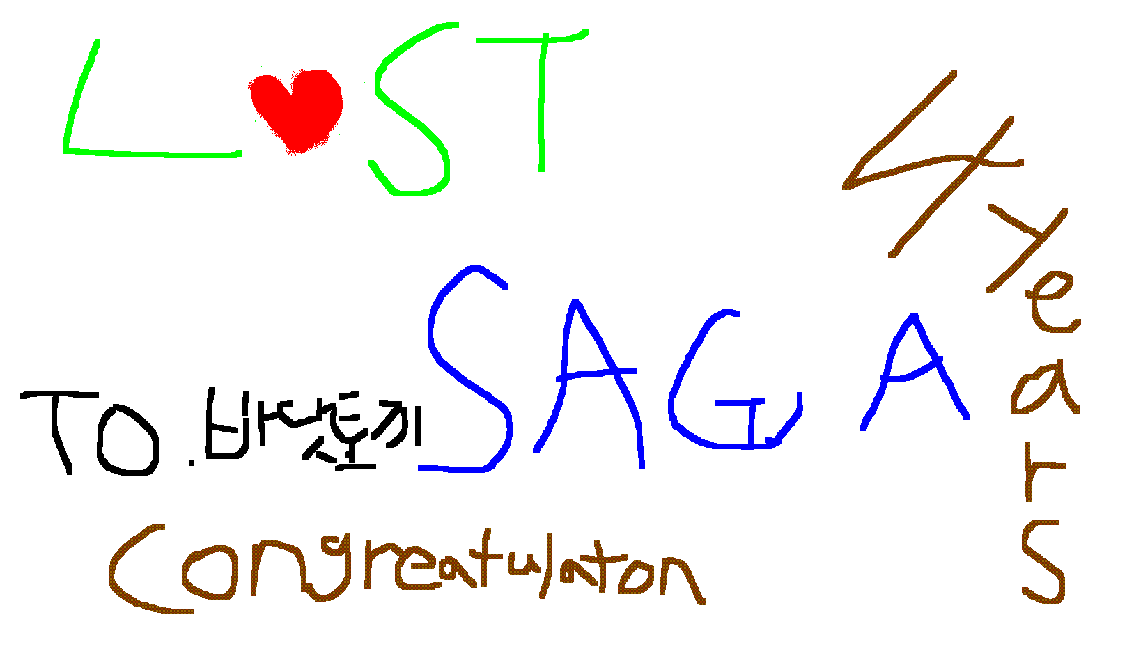 Lostsaga 4years Project.